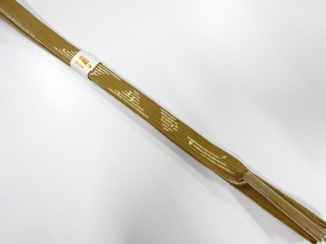 JAPANESE KIMONO / UNUSED KOREI HAND-TIED OBIJIME
